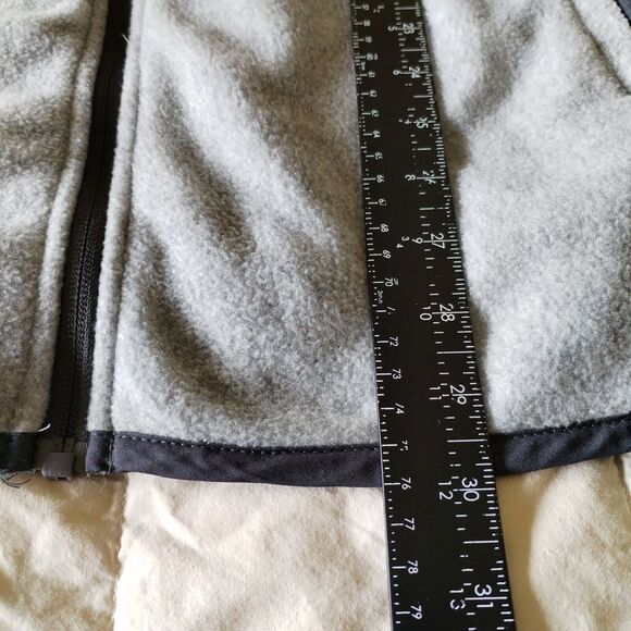 Simply Southern Men's 2XL Fleece Full Zip Vest Pockets Gray‎ Polyester Spandex - Picture 9 of 10